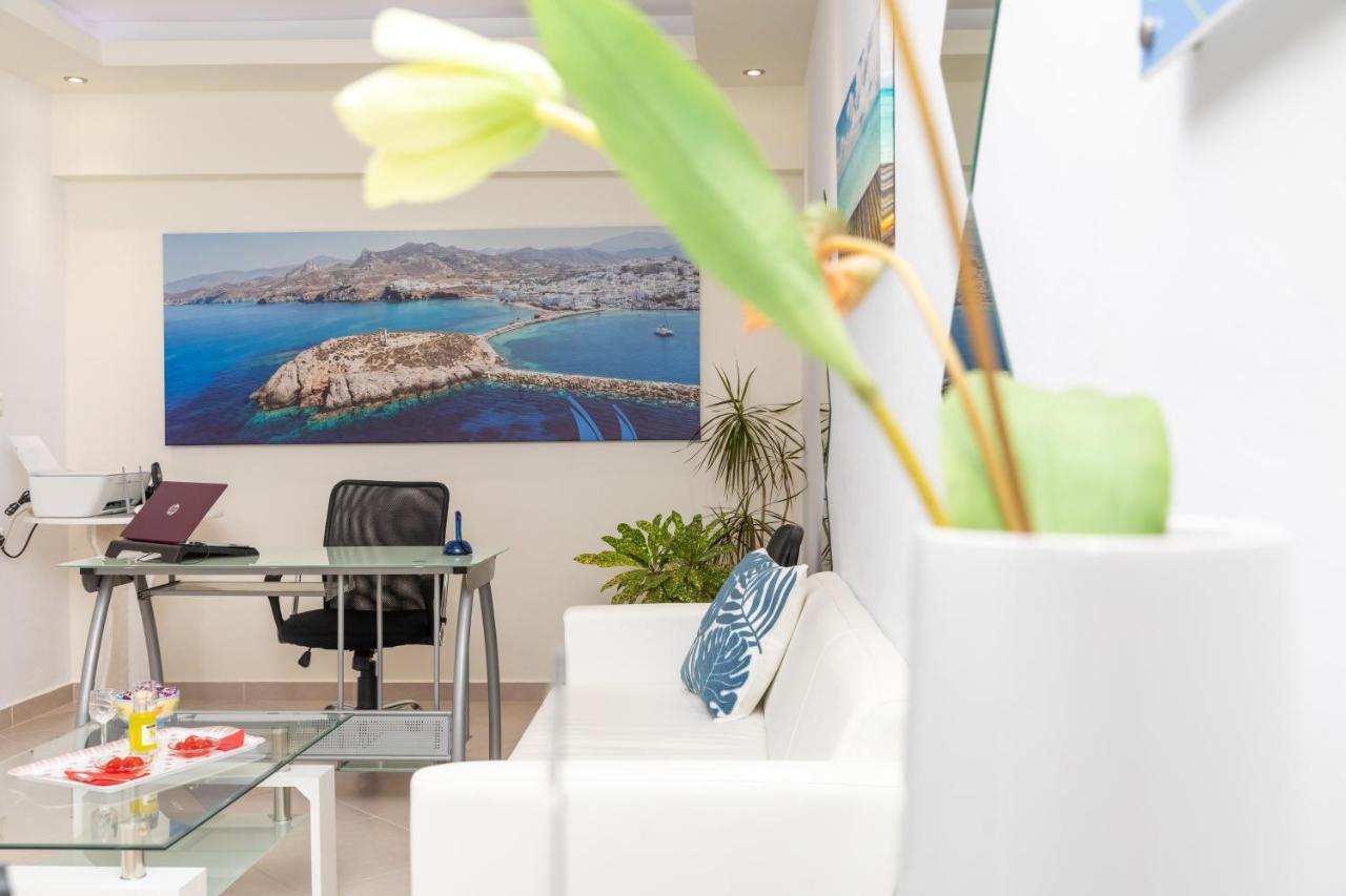 Naxos Diamond Studios Apartments Naxos City Exteriér fotografie